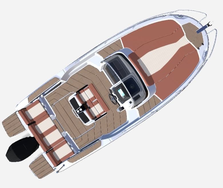 karnic 6,70m sl642 (sundeck kabina) model 2025 - slika 10