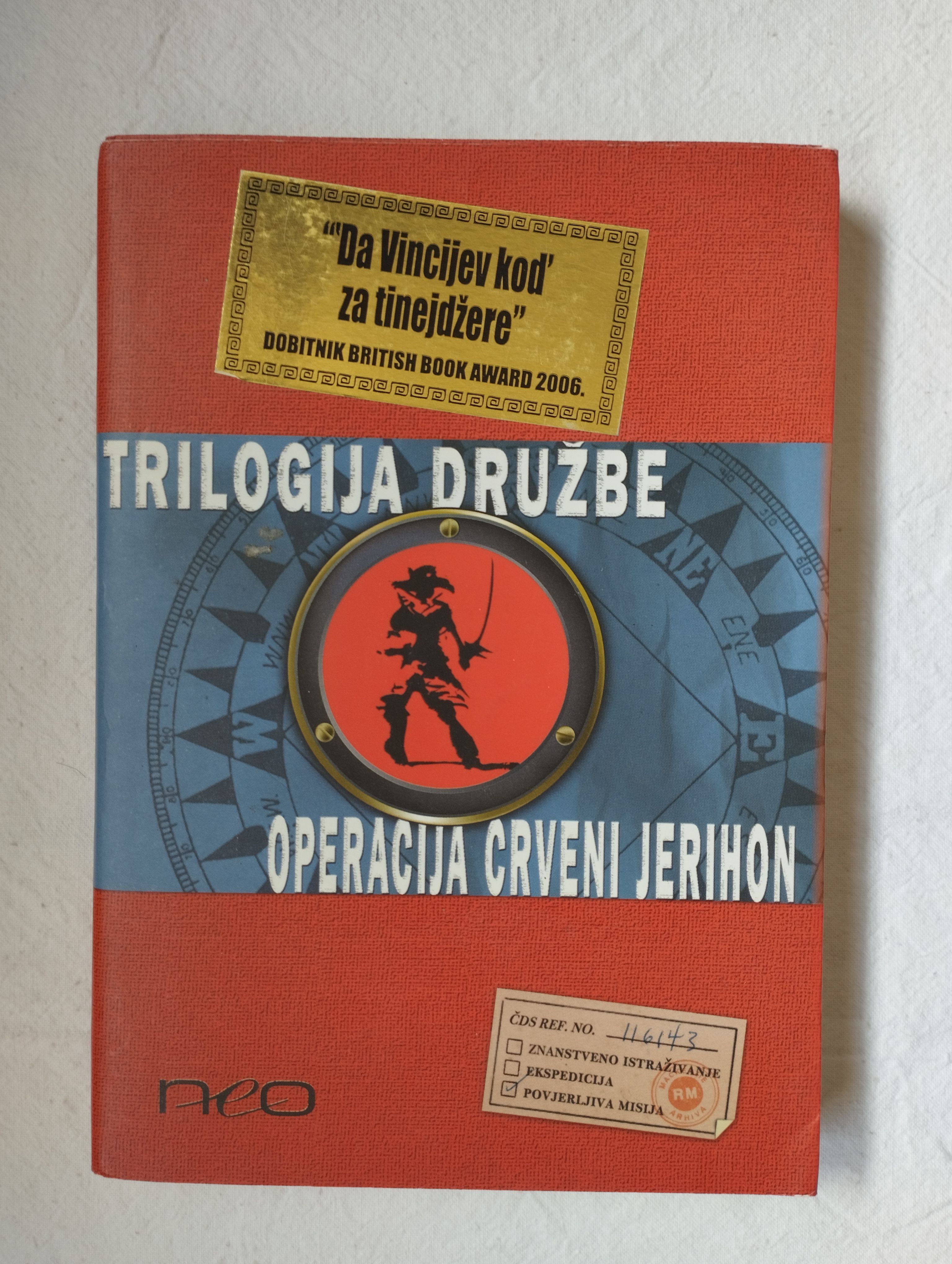 Joshua Mowll - Trilogija družbe; knjiga 1. Operacija Crveni Jerihon - Samobor