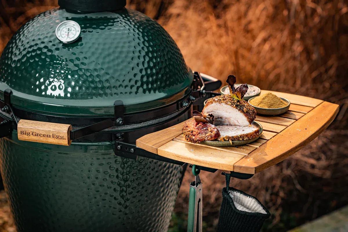big green egg medium (orginal kamado roštilj) - slika 5