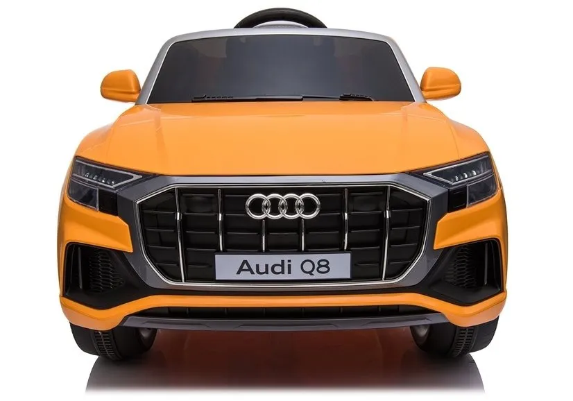 licencirani auto na akumulator audi q8 – žuti/lakirani - slika 14