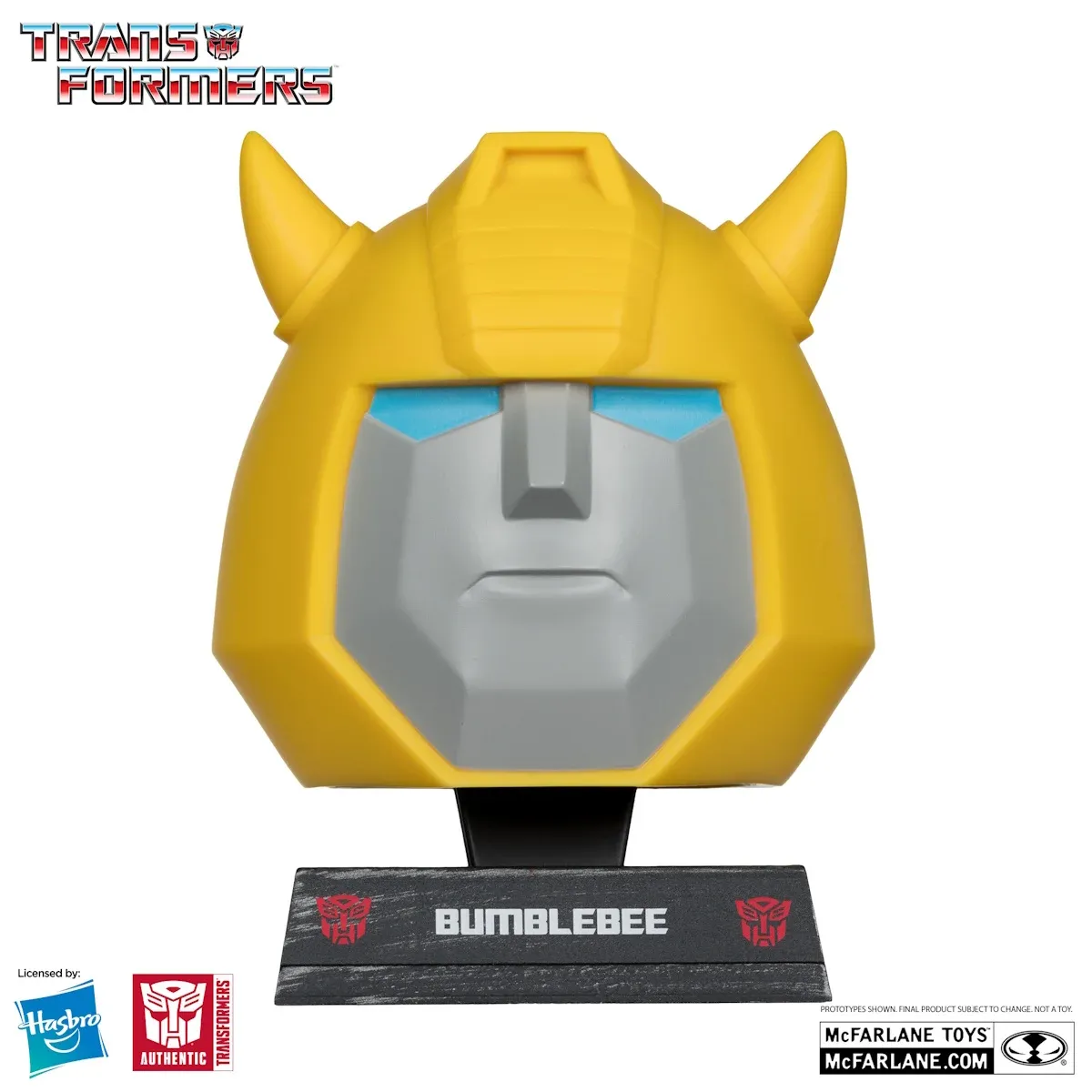 mcfarlane transformers – bumblebee 1:3 scale head - slika 2