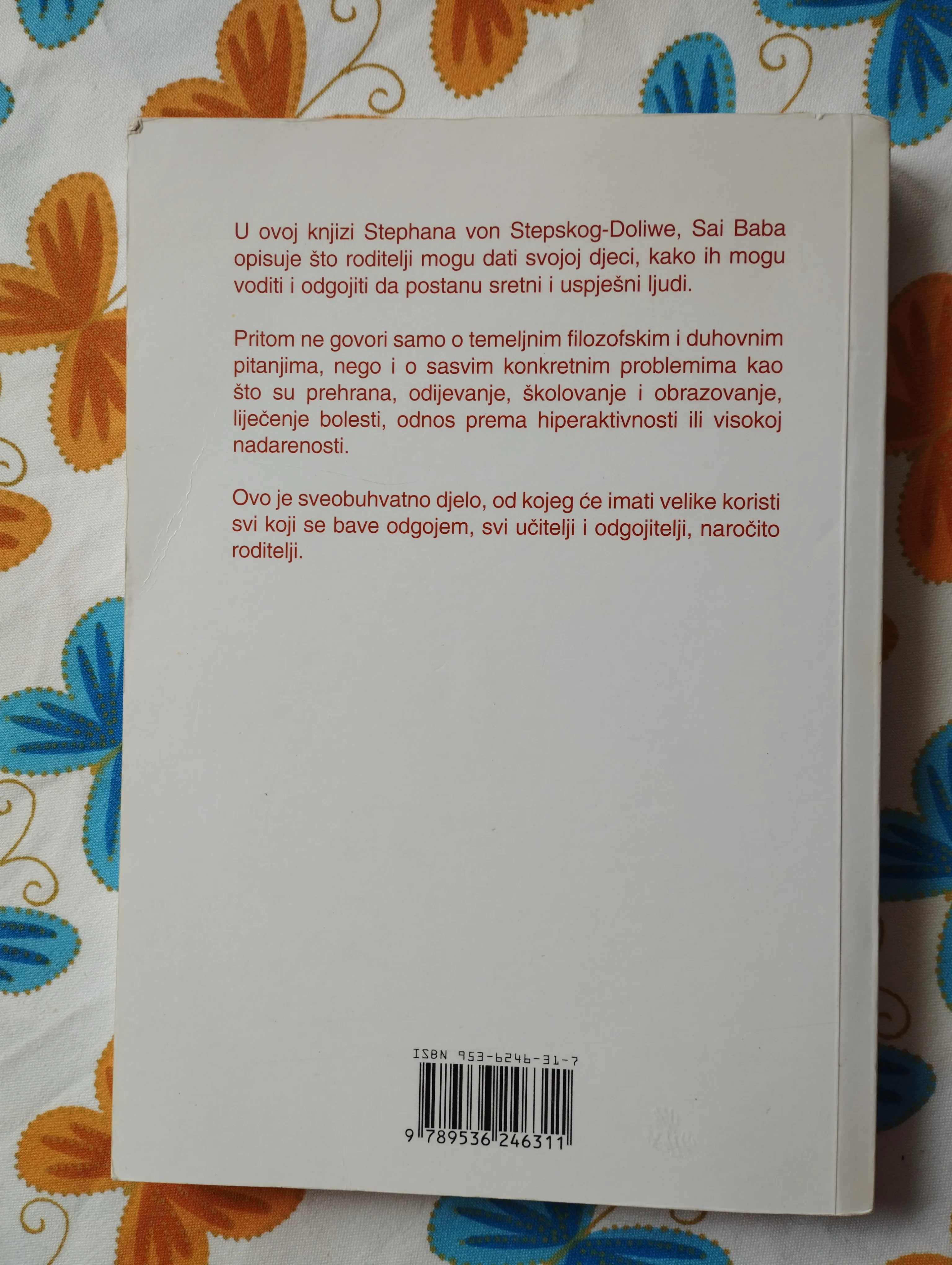 stephan von stepski doliwa - sai baba govori o odgoju - slika 2