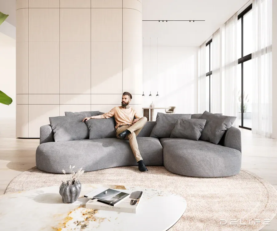 sofa edina 328x166cm, materijal: mikrofibra - slika 2