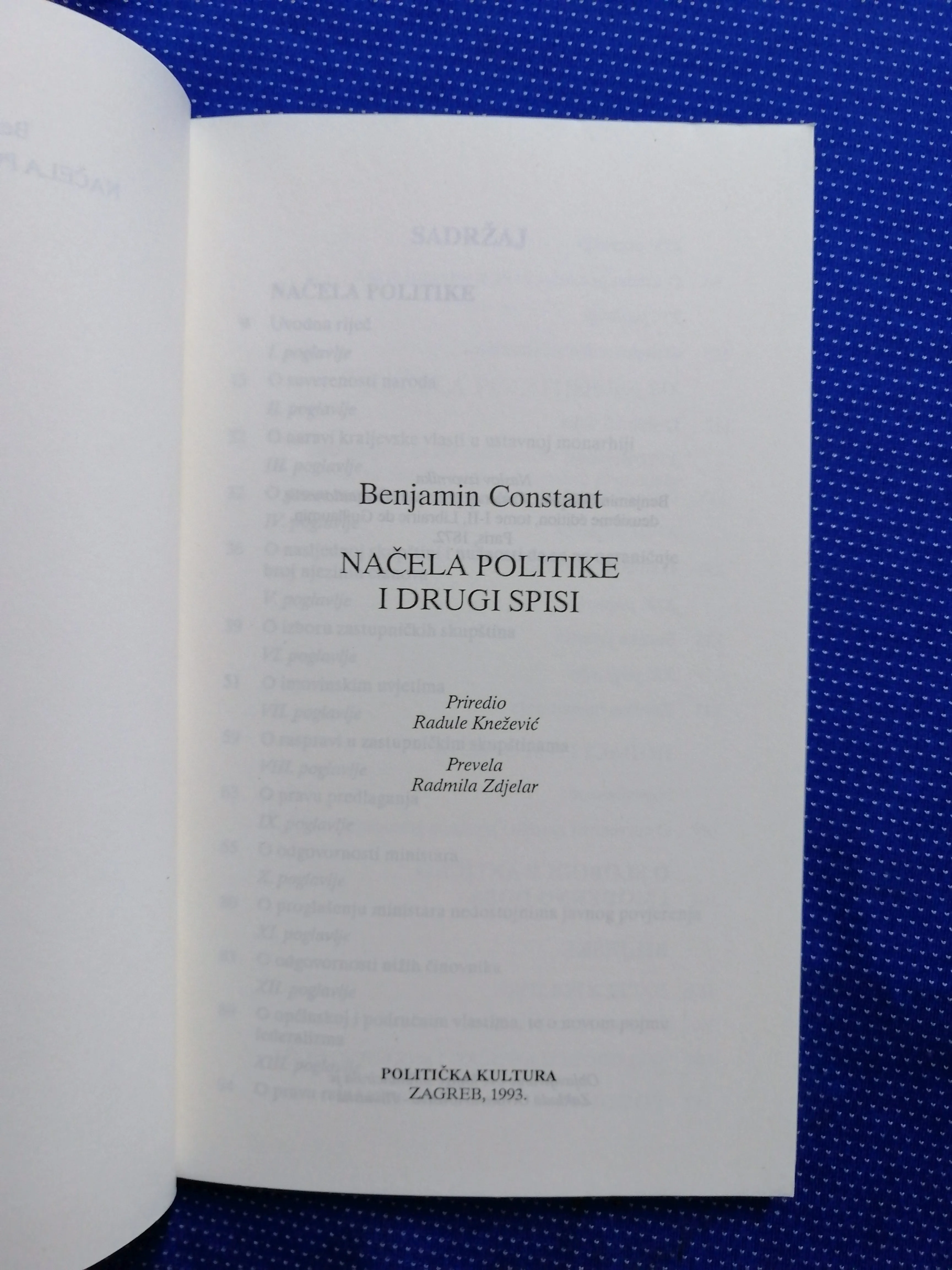 benjamin constant – načela politike i drugi spisi - slika 2