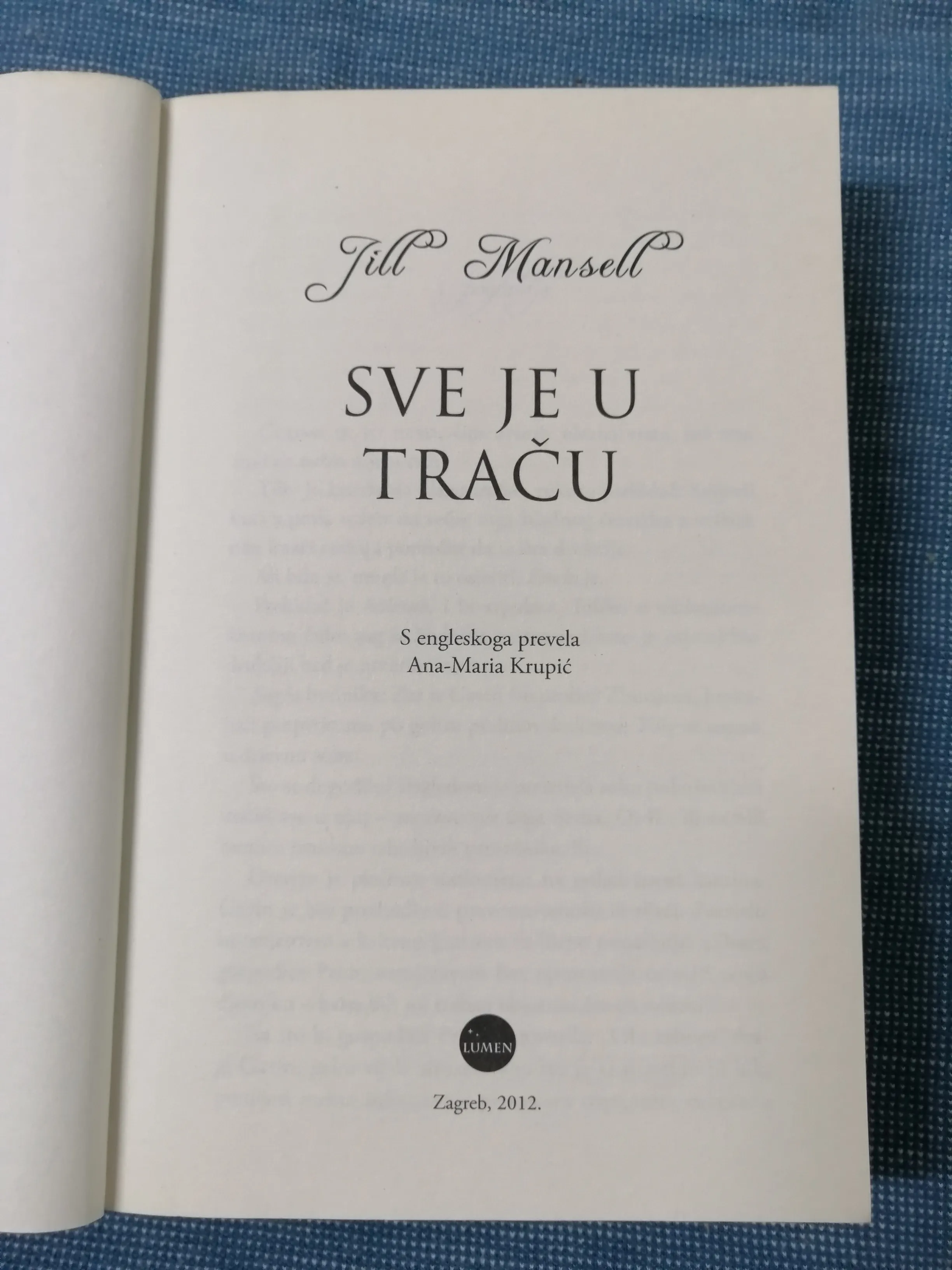 jill mansell – sve je u traču - slika 2