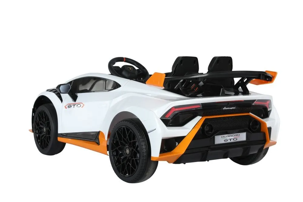 licencirani auto na akumulator lamborghini sto drift - bijeli - slika 4