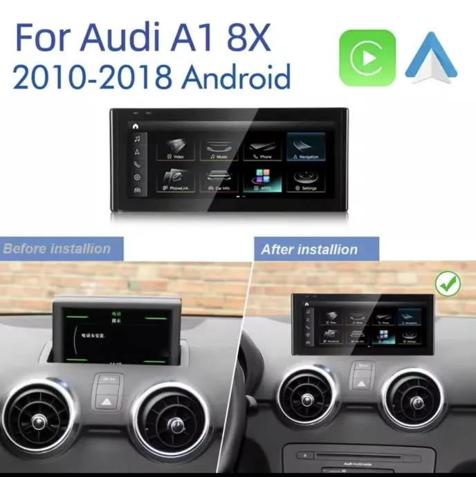 audi a1 8x original multimedija navigacija android ekran radio wifi - slika 1