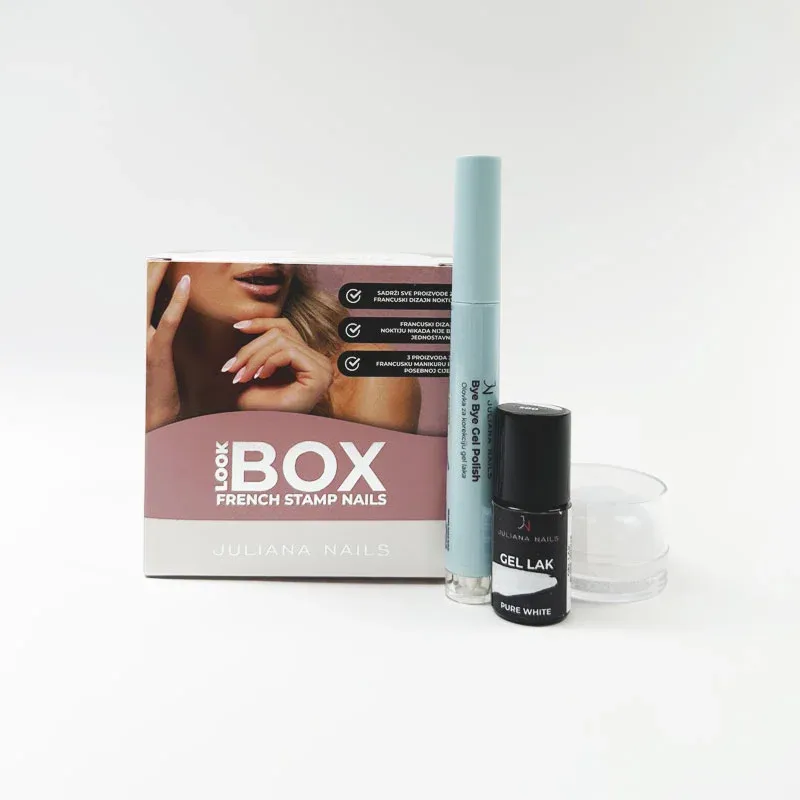 Look Box – French Stamp Nails - Zagreb