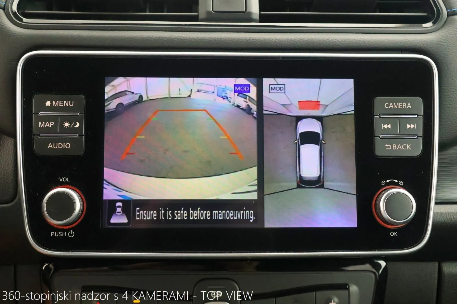 nissan leaf n-connecta 62kw 360-kamera navi dab tempomat - slika 12