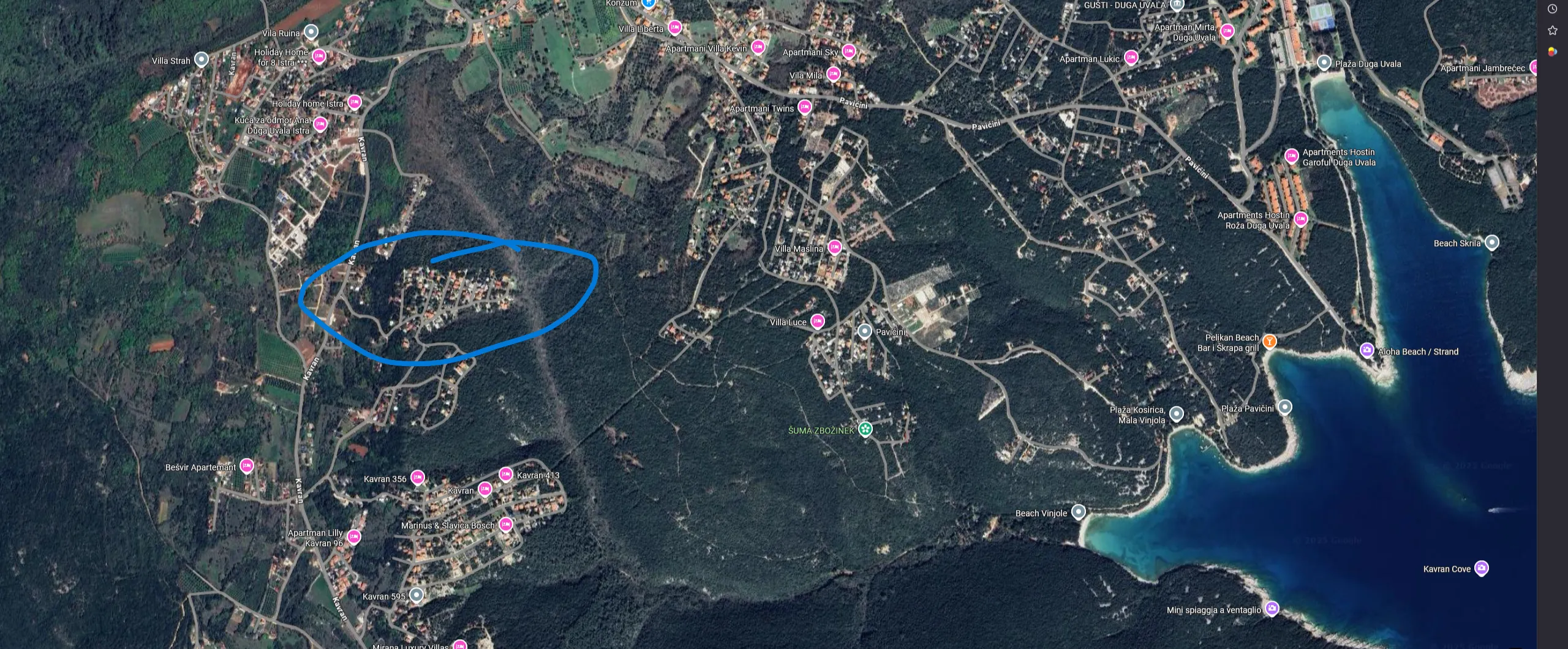 marcana,kavran,pavićini - vikend parcela 137 m2 - slika 3