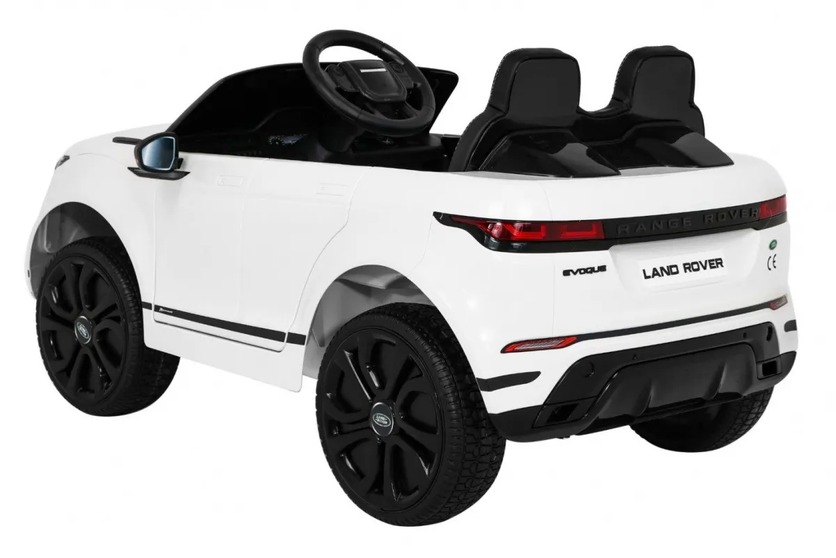 licencirani auto na akumulator range rover evoque - bijeli - slika 3