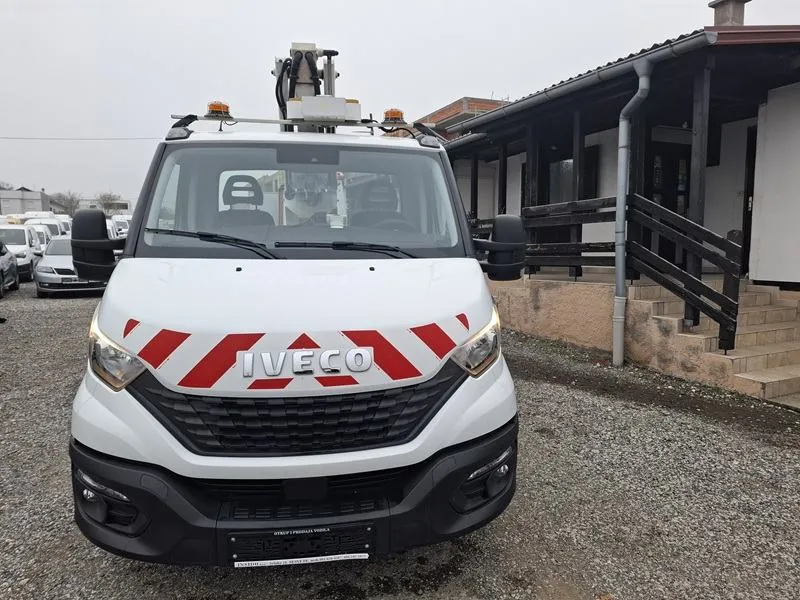 iveco daily 35s14*dizalica košara sa stopama*klima*navigacija* - slika 2
