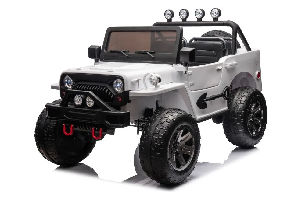 auto na akumulator jh-102 4x4 - bijeli - slika 2