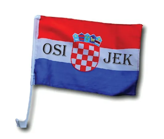 Personalizirane zastavice sa plastičnim držačem - Osijek