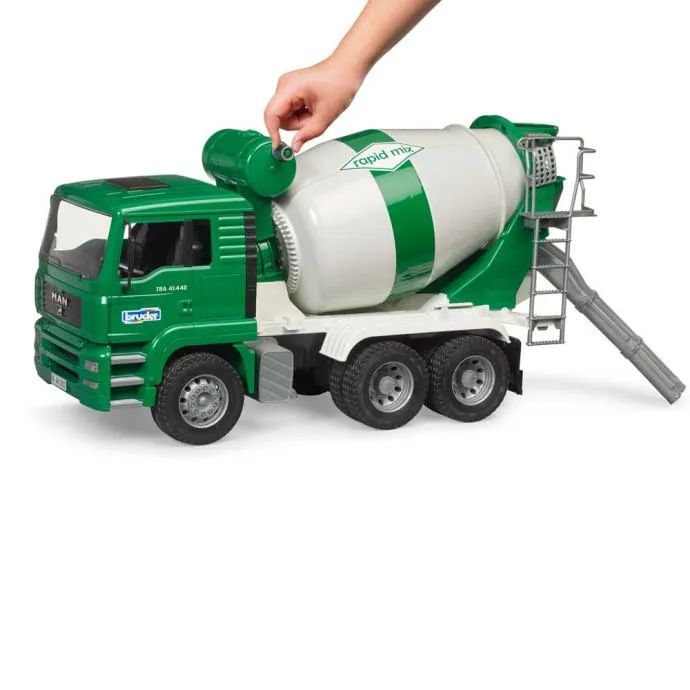 bruder man tga kamion mješalica za cement mikser - slika 4