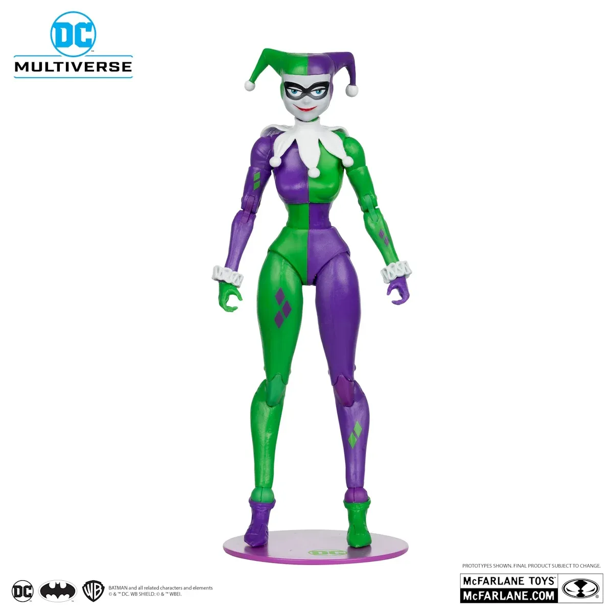 mcfarlane gold label – harley quinn (jokerized) figura, 18cm - slika 4
