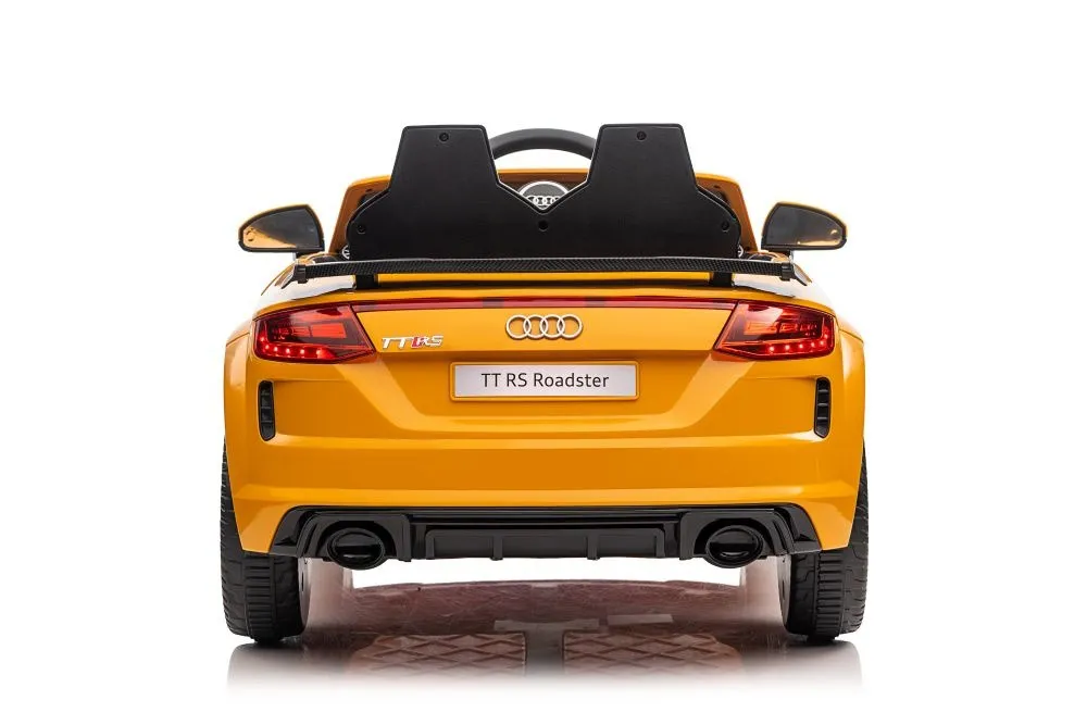 licencirani auto na akumulator audi ttrs - žuti - slika 7