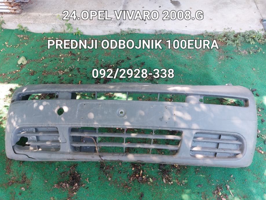 Opel Vivaro 2008.godina prednji odbojnik - Hrvatski Leskovac, Zagreb