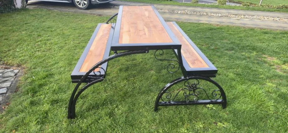 klupa 2u1 - - - rastezljiva klupa - pivski set - stol i klupe - slika 6