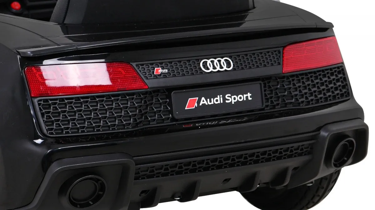 licencirani auto na akumulator audi r8 lift - crni - slika 4