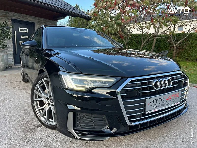 audi a6 avant 40 tdi-s line-1 vlasnik-led-radar-ploča-aluminij - slika 2