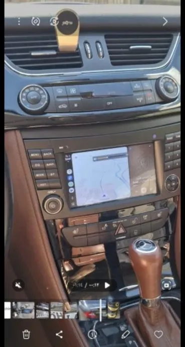 original multimedija za e klasa w211 w219 android navigacija wifi 2din - slika 17