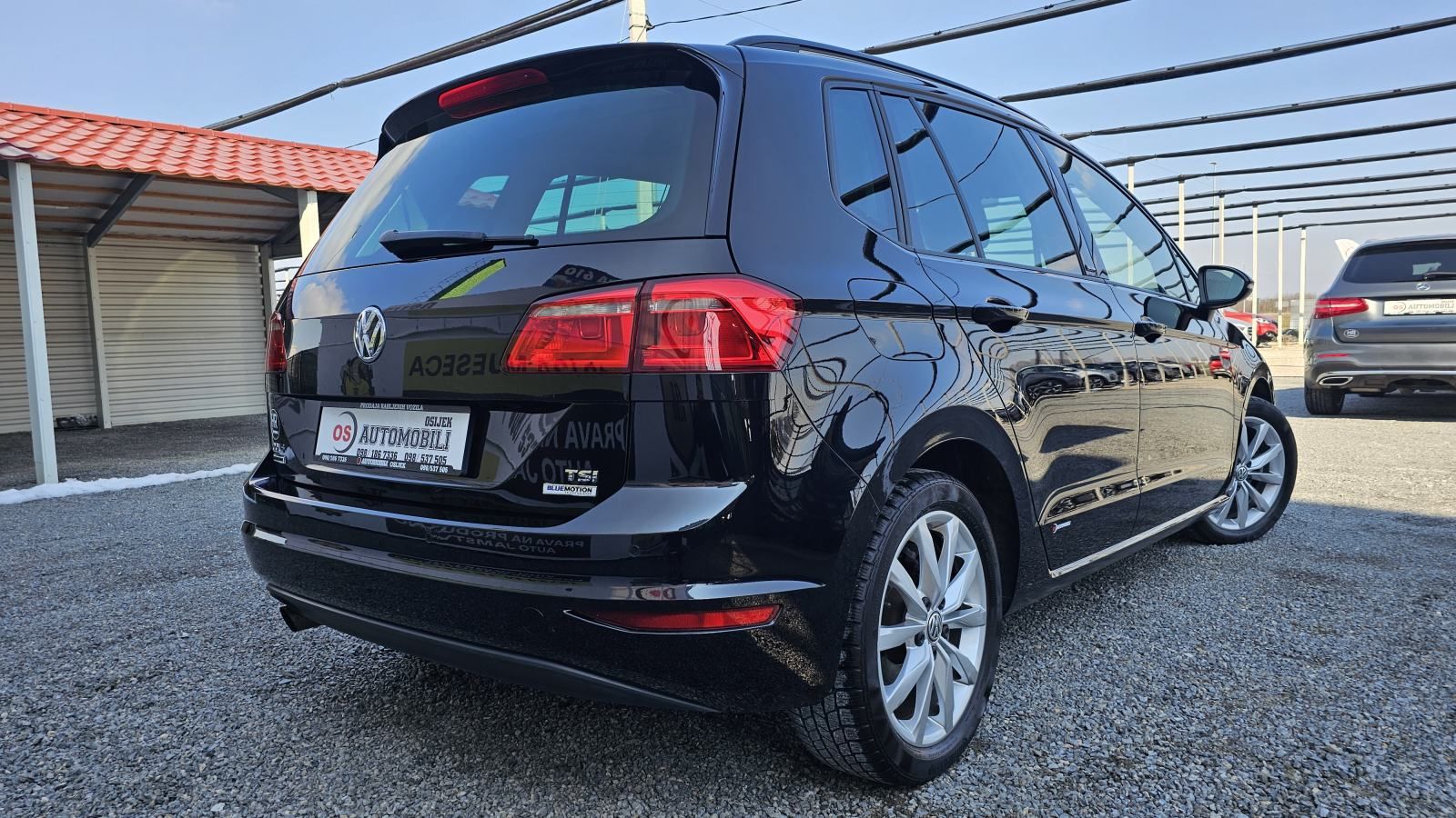 vw golf sportsvan 1.2 tsi climatronic,gr.sj,tempomat,alu,pdc,odličan - slika 2