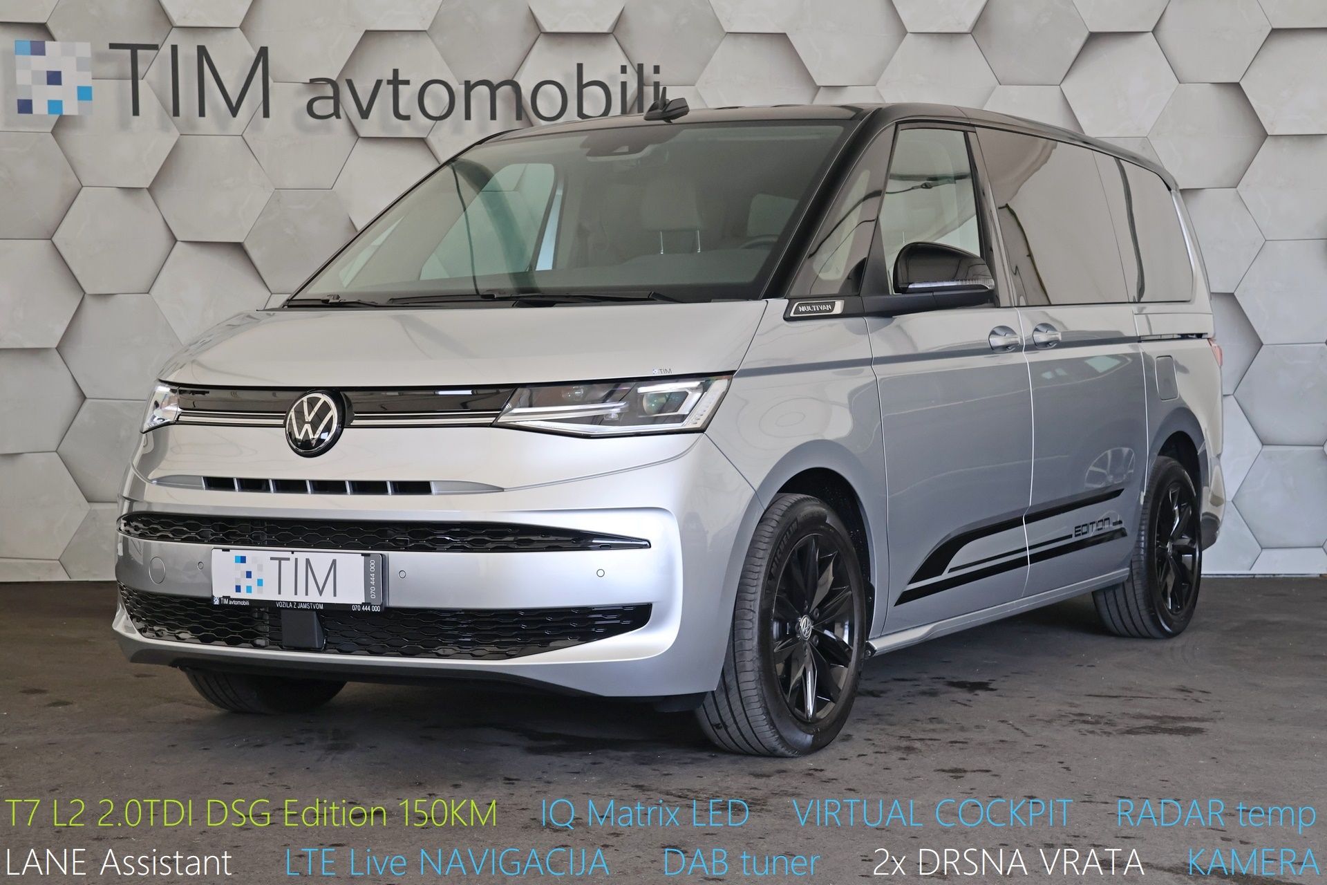 VW T7 Multivan L2 2.0 TDI DSG Edition COCKPIT KAMERA N1-teretno - Celje