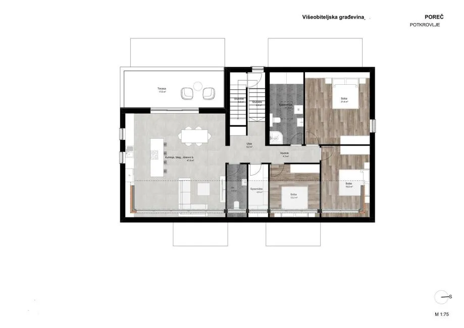 poreč-penthouse u izgradnji prodaja (prodaja) - slika 8