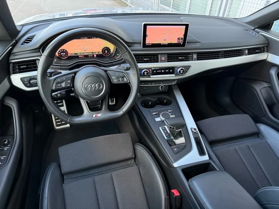 audi a5 40 tfsi automatik s-line °virtual°navi°koža°leasing bez učešća - slika 11