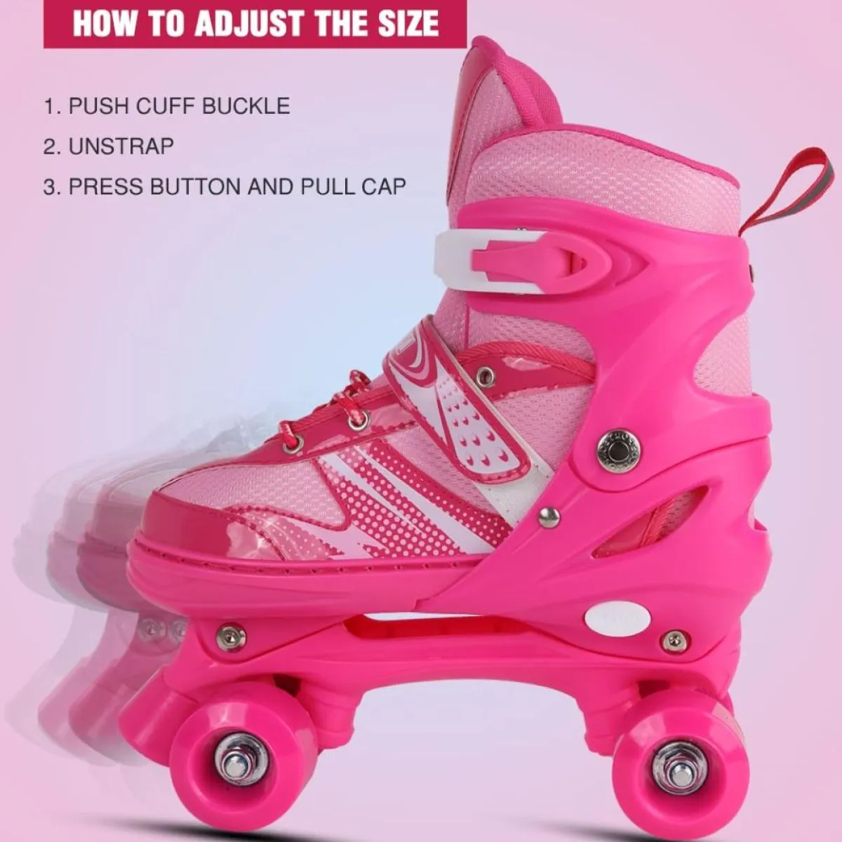 disko role na 4 kotača quad skates - slika 7