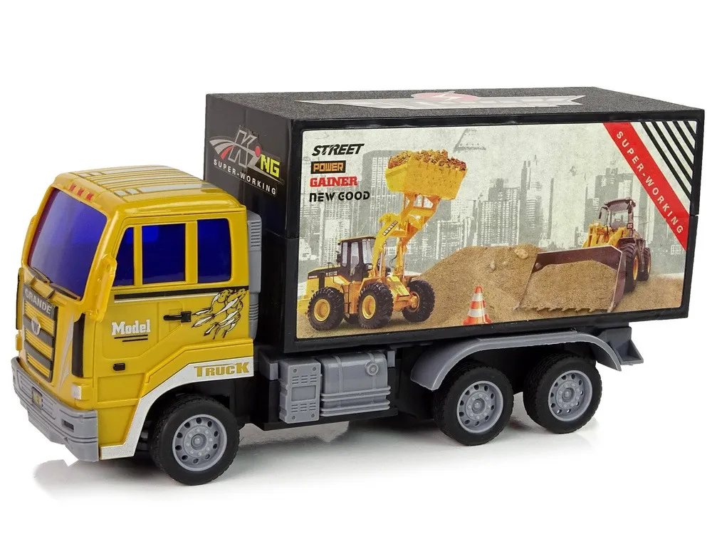 remote controlled construction truck 1:24 yellow - slika 2