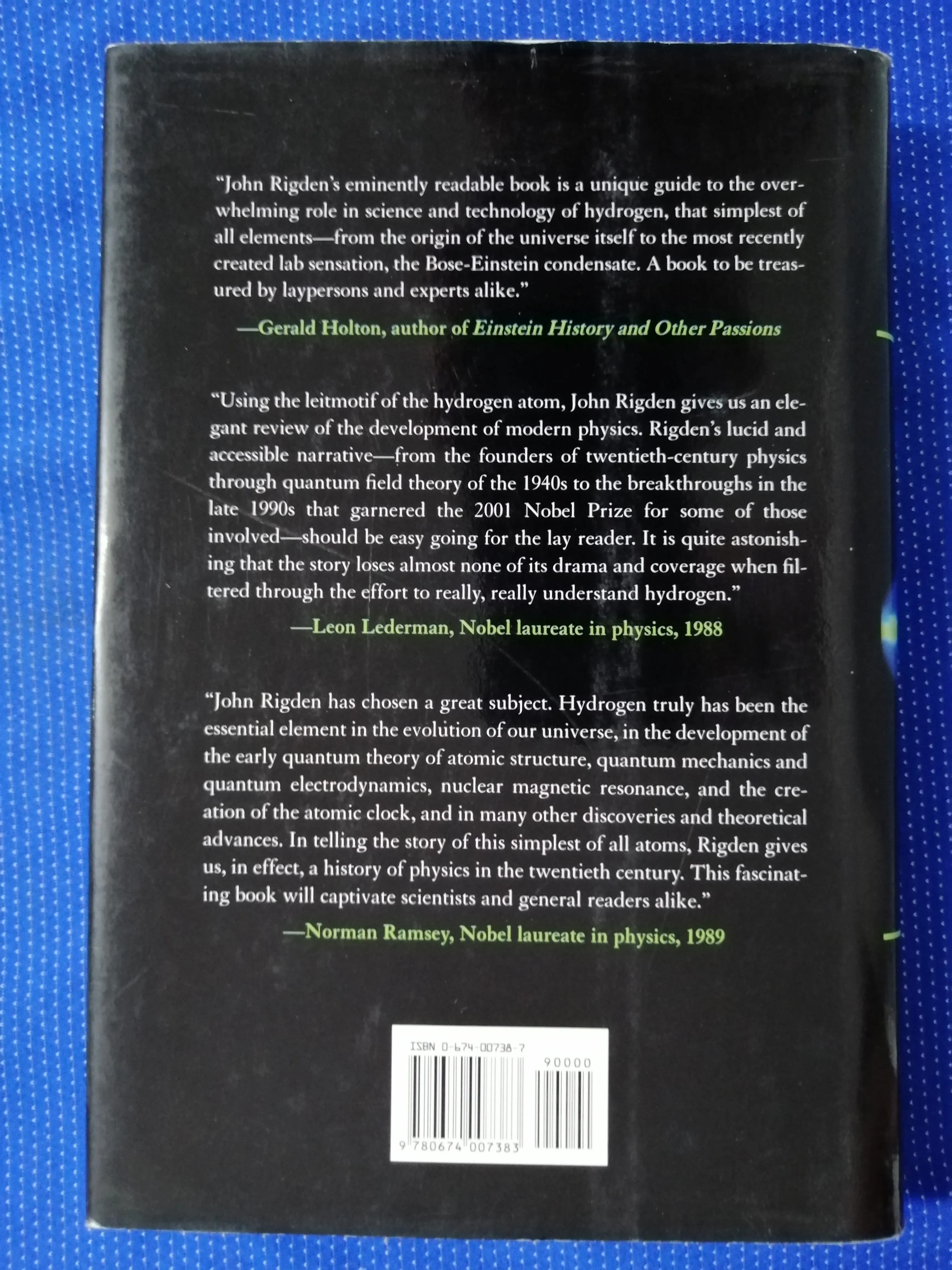 john s. rigden – hydrogen : the essential element - slika 6