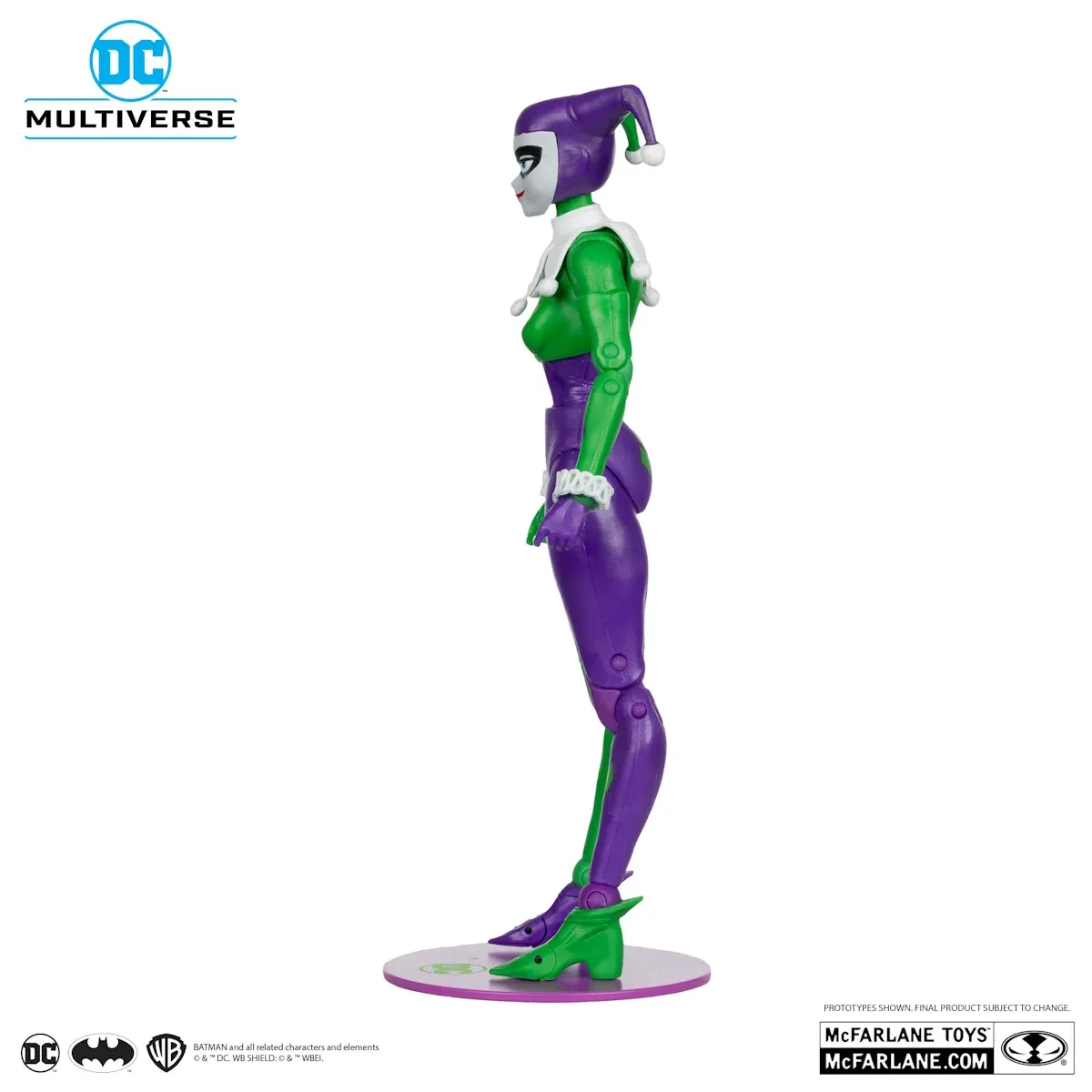 mcfarlane gold label – harley quinn (jokerized) figura, 18cm - slika 5