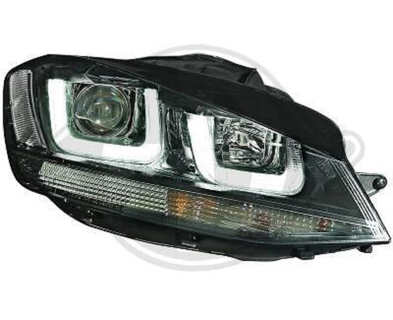 tuning farovi za vw golf 7 - razni modeli-xenon-led - certifikat - slika 3