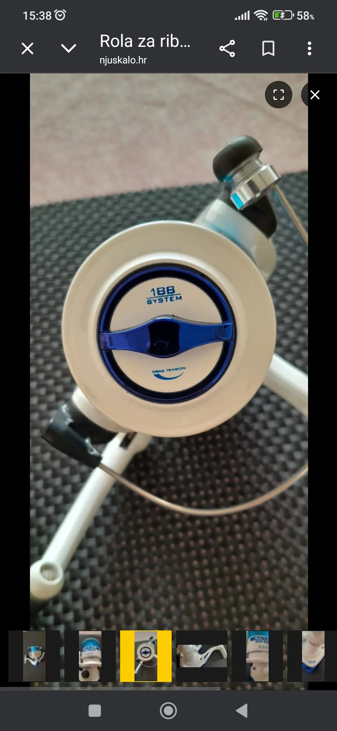 rola za ribolov achab sw 5000, novo - slika 3