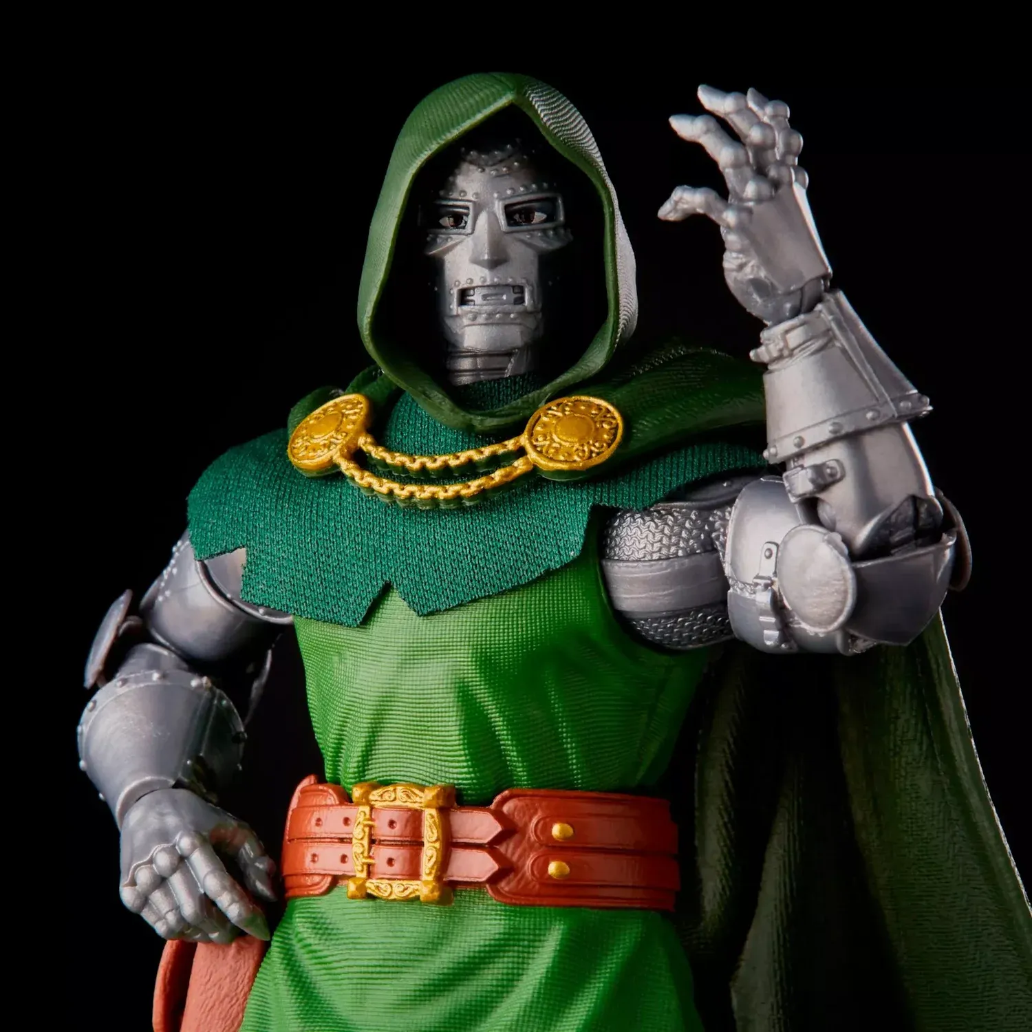 marvel legends series: fantastic four – dr. doom figura, 15cm - slika 6