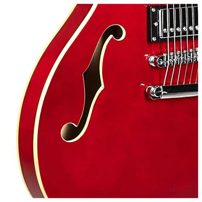 grote gt335-01 red ili vs električna gitara - slika 10
