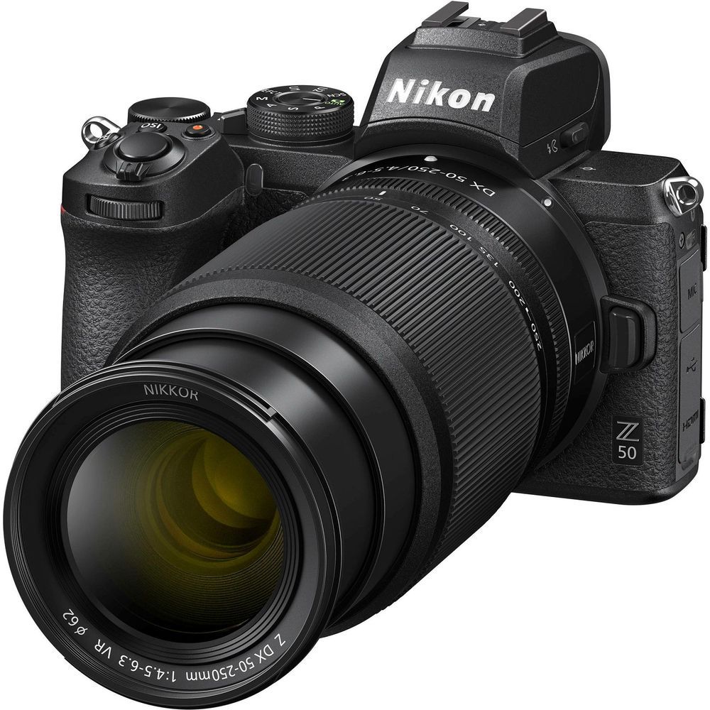 digitalni fotoaparat nikon z50 + 16-50vr + 50-250 vr, 20,9 mp - slika 3