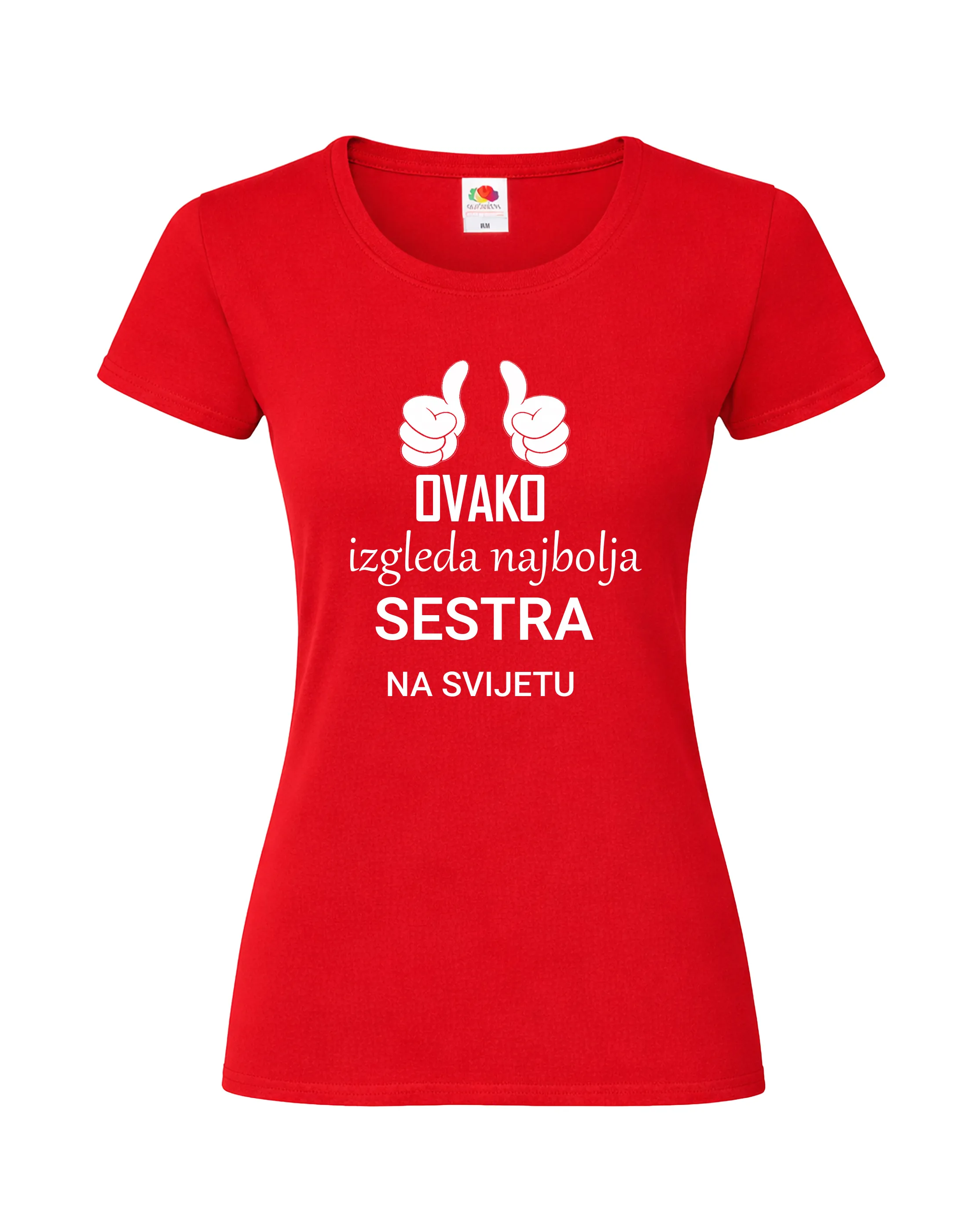 Majica za najbolju sestru - Otočac