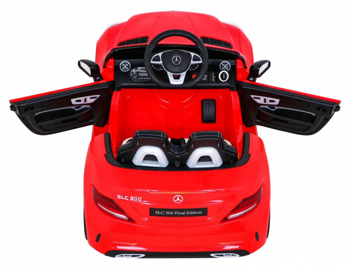 licencirani auto na akumultor mercedes slc300 - crveni - slika 6