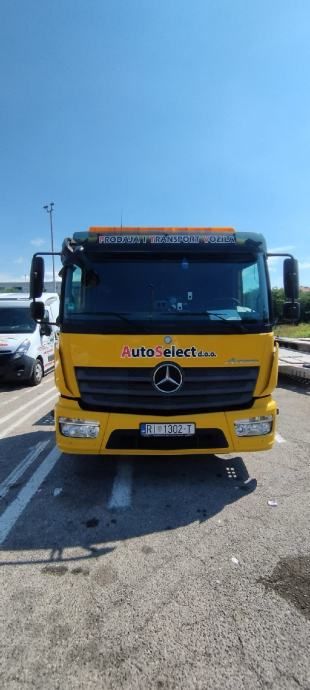 mercedes atego 821 - autotransporter - 4 vozila - euro 6 - servisna ! - slika 3