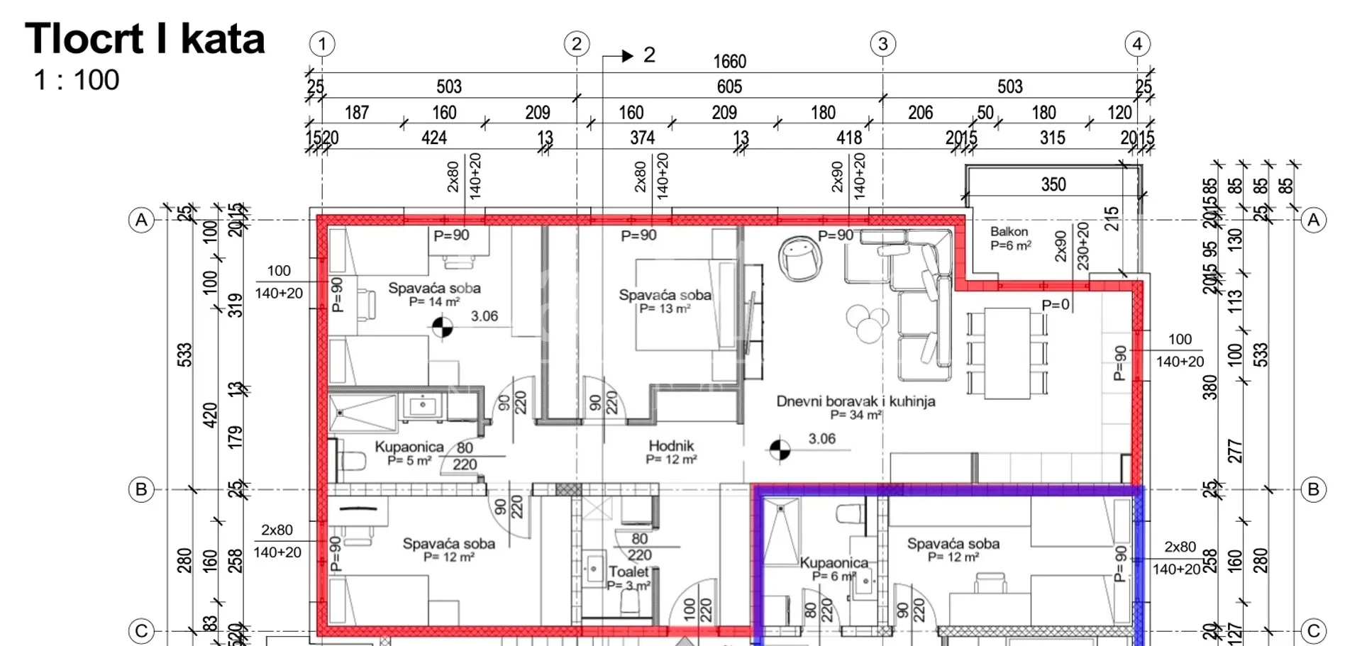 samobor- novogradnja - i kat - s1- 76 m2 - slika 17