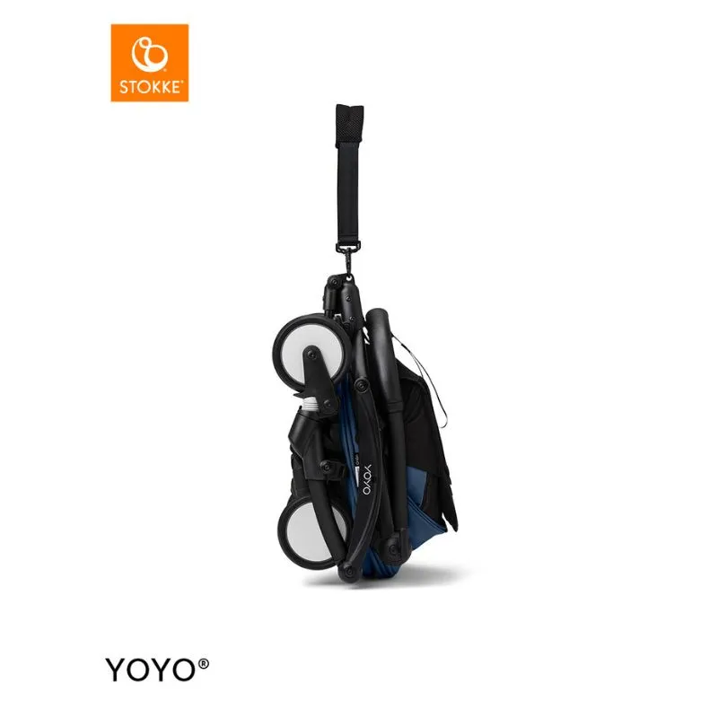 yoyo³ dječja kolica 6+ air france – crni okvir - slika 2