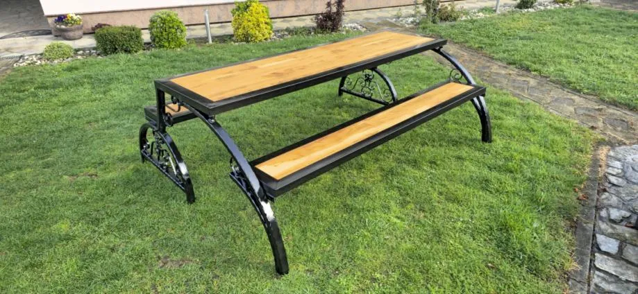klupa 2u1 - - - rastezljiva klupa - pivski set - stol i klupe - slika 4