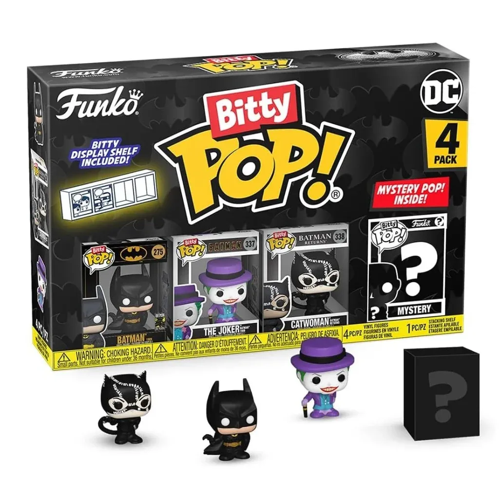 funko bitty pop!: batman 85th anniversary 4-pack – series 1 - slika 4
