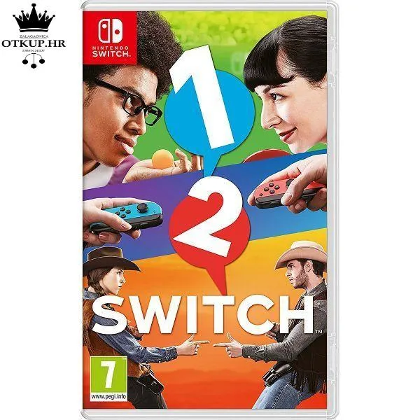 1 2 Switch - Nintendo Switch Igra - Kao Novo / R1, Rate! - Zagreb