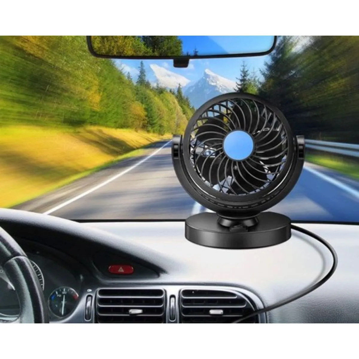 rotirajući ventilator na upaljač 12v - akcija - slika 5