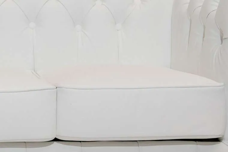 chesterfield dvosjed class leather | 2-sjedišta | white - slika 2