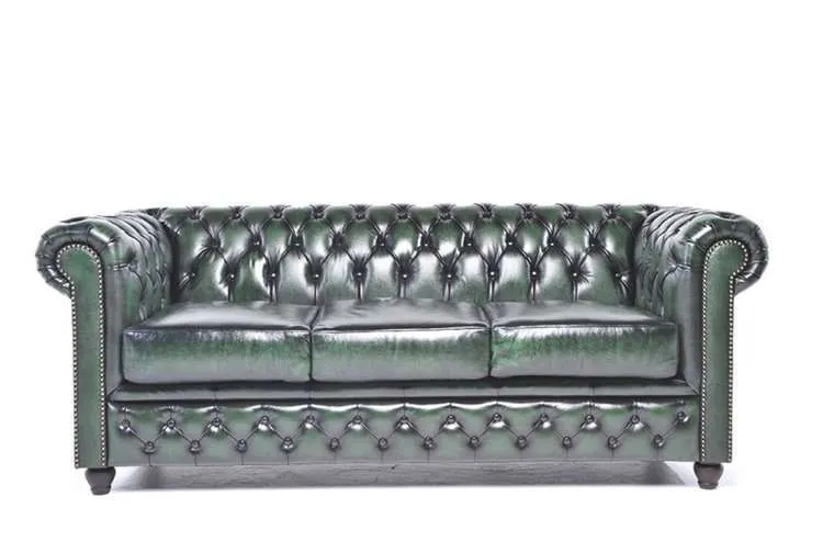 Chesterfield Trosjed Original Leather | 3-sjedišta - Ježdovec, Zagreb